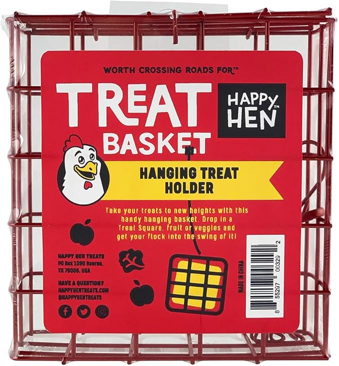Happy Hen Treats Treat Square Basket