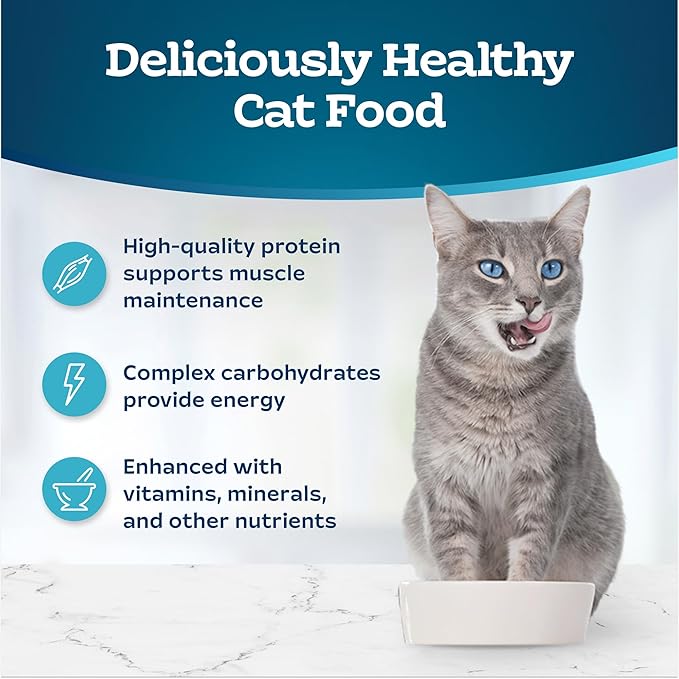 Blue Buffalo Tastefuls Natural Wet Cat Food Cans, Flaked Style, Chicken in Gravy Entrée 3-oz Cans (Pack of 4)