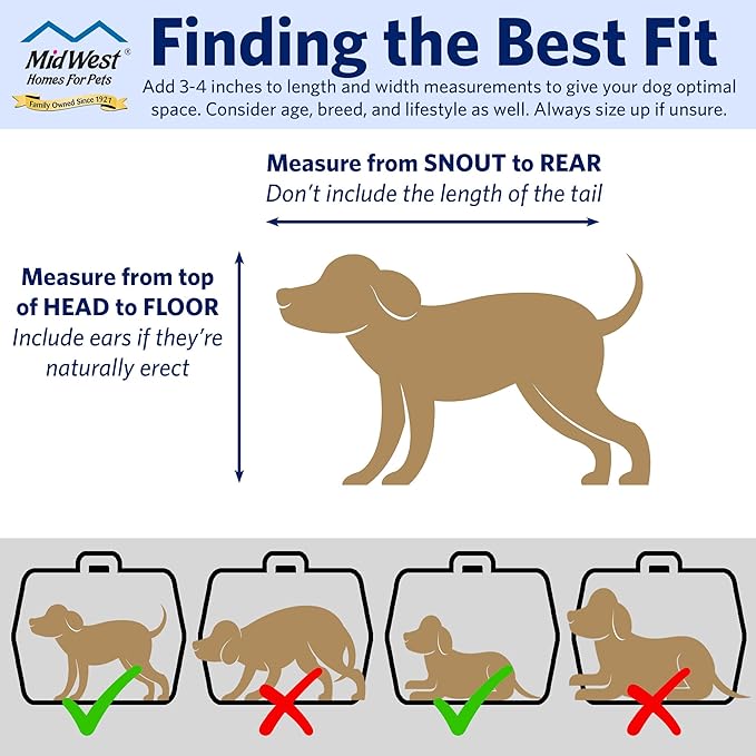 MidWest Spree Travel Pet Carrier | Hard-Sided Pet Kennel Ideal for "XS" Dog Breeds, Small Cats & Small Animals | Dog Carrier Measures 22.3L x 14.2 W x 15H - Inches| Great for Short Trips to the Vet