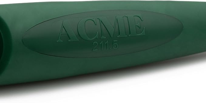 ACME Alpha 211.5 Professional Dog Training Whistle with Enhanced Ergonomic Grip. BPA-Free Plastic. 110 dBA. Long Range. Standardized Frequency. Weatherproof. Made in The UK (Forest Green)