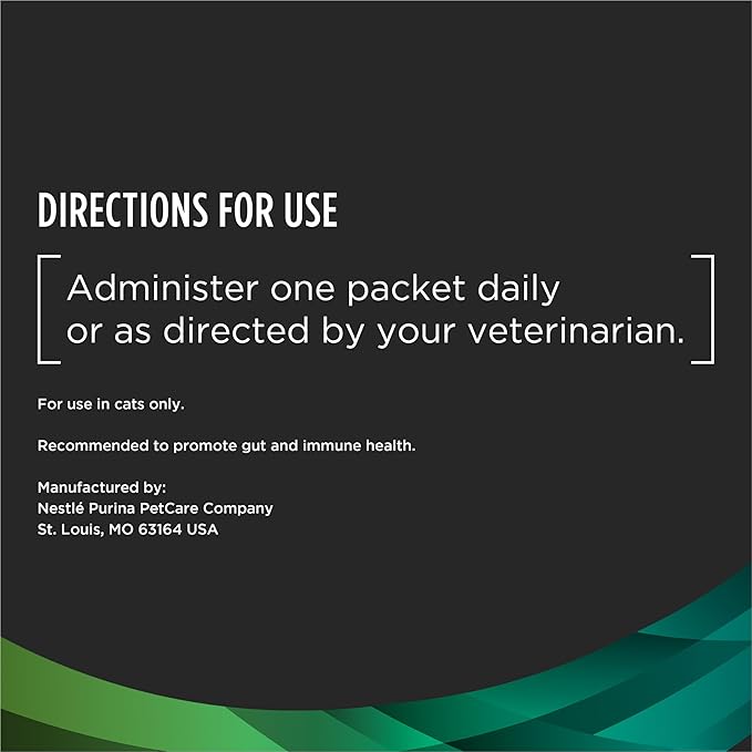 Purina Pro Plan Veterinary Cat Supplements Multi Care Feline Supplement – Digestive Probiotics for Cats – Immune Support Cat Supplement - 30 ct. Box (Pack of 2)