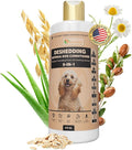 9-in-1 Oatmeal Deshedding Dog Conditioner, Moisturizing Conditioner for Dogs with Oatmeal, Aloe Vera, Chamomile, Argan Oil, for All Breeds & Puppies, Hypoallergenic Dog Conditioner, 475mL