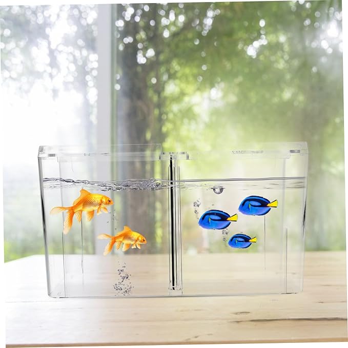 GANAZONO Aquarium Breeding Box Incubator Isolation Box Holder Fish Tank Separator for Sick Fish