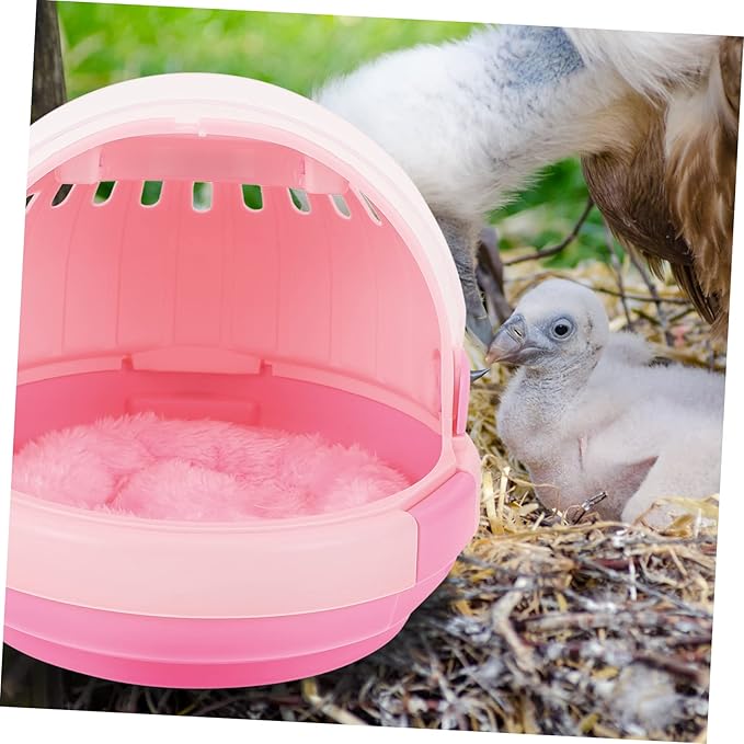 1set Expandable Pet Carrier Animal Cage Cage Bird Carrier Portable Hand-held Warm Nest Pet Accessory for Outdoor
