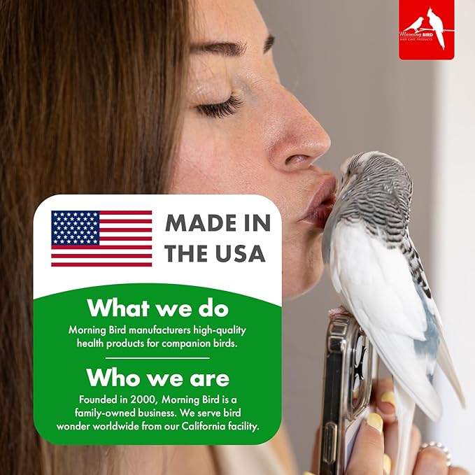 Morning Bird Revive 1 Fl oz – Herbal Extract Blend for Immune Support for Birds - Improved Liquid Formula for Optimum Immune Defense & Faster Absorption - Enhanced Digestive Health, Energy & Wellness