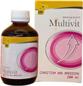 CéDé Multivit 200ml – Vitamin Supplement for Ornamental Birds, Singing and Moulting, Healthy and Shiny Plumage, Ideal for Canaries, Finches, Parrots, Essential Vitamins & Nutrients for Optimal Health