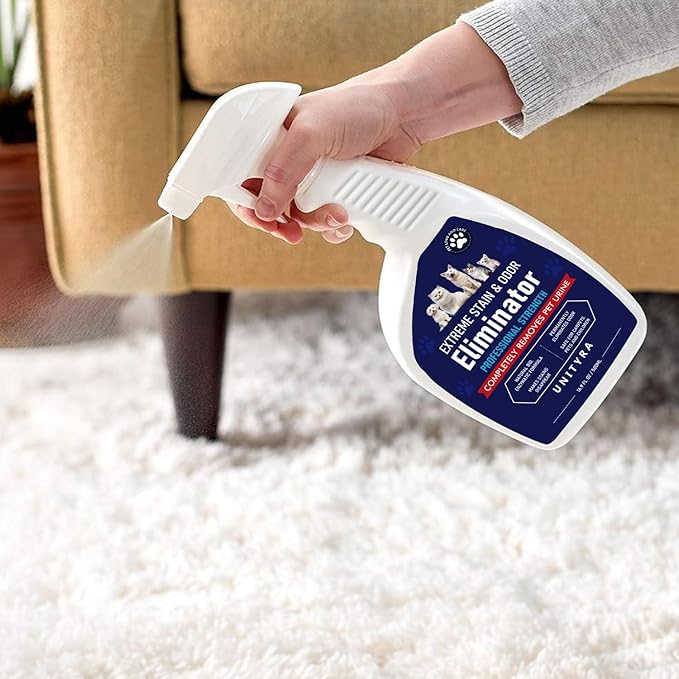 Stain & Odor Remover For Strong Odor – Enzyme Pet Odor Eliminator For Home Use. Powerful Carpet Stain Remover That Tackles Cat And Dog Pee,. This Enzymatic Cat Urine Destroyer Works Deep To Clean