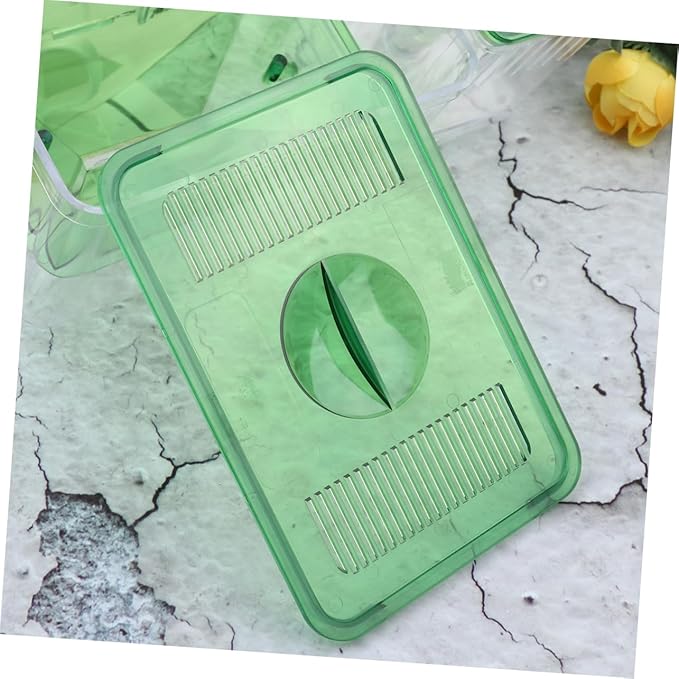 Self-Guided Fish Breeding Tank Isolation Feature Transparent Hatching Box for Fry and Newborn Fish