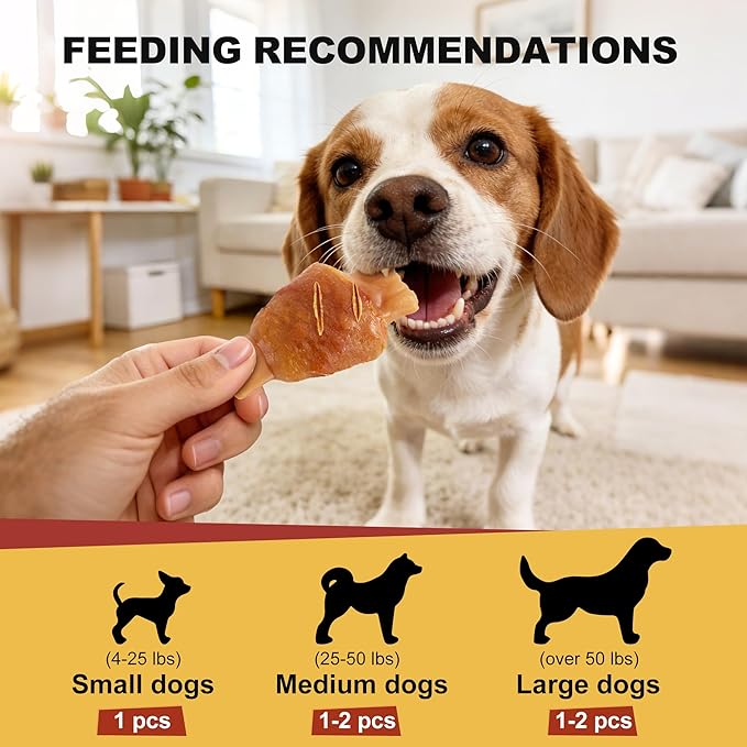 PETPHABET Rawhide Free Dog Chew Bones - Grilled Pork Hock Dog Chews for Small Medium Breeds, Healthy Puppy Treats for Training & Teething, Made with Real Chicken, Natural Smoky Flavor, 12 Count