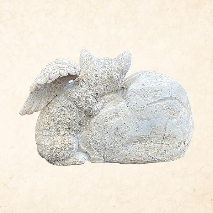 Personalized Cat Memorial Stone: A Timeless Tribute to a Beloved Feline Friend, Cat Commemorative Gifts Can be Engraved with Any Text.