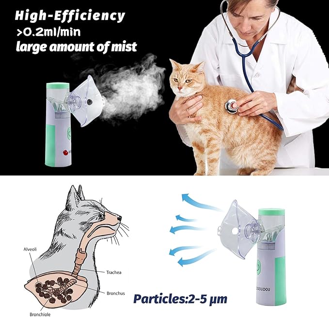 Pet Oxygen Chamber, Pet Incubator, Small Animal Nebulizer Box, Pets Delivery & Feeding with Padded Cotton, Pets Nebulizer Accessories for Dogs, Cats, Puppies, Kittens(100L)