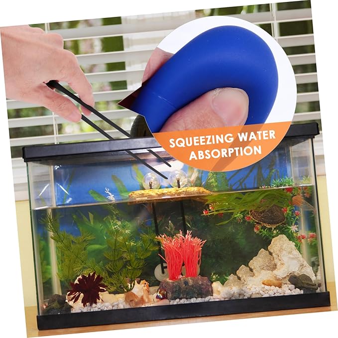 BESPORTBLE 4pcs Fish Tank Cleaning Tweezers and Waste Lightweight Aquarium Tools for Efficient Gravel and Residual Removal