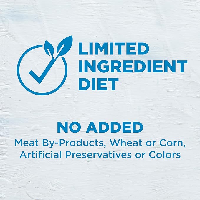 Wellness Simple Limited Ingredient Adult Dry Dog Food, Grain Free Kibble, Sensitive Stomach, Skin & Coat Support, Natural, Chicken Free, Salmon and Potato Recipe, 24 lb Bag