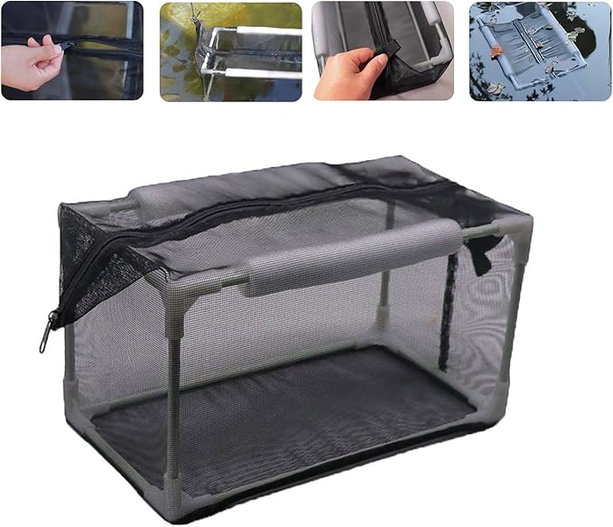 Aquarium Breeder Box for FishTanks Breeding Incubator Hatchery Spawning Box Separation Tanks Floating Fish Breeding Container