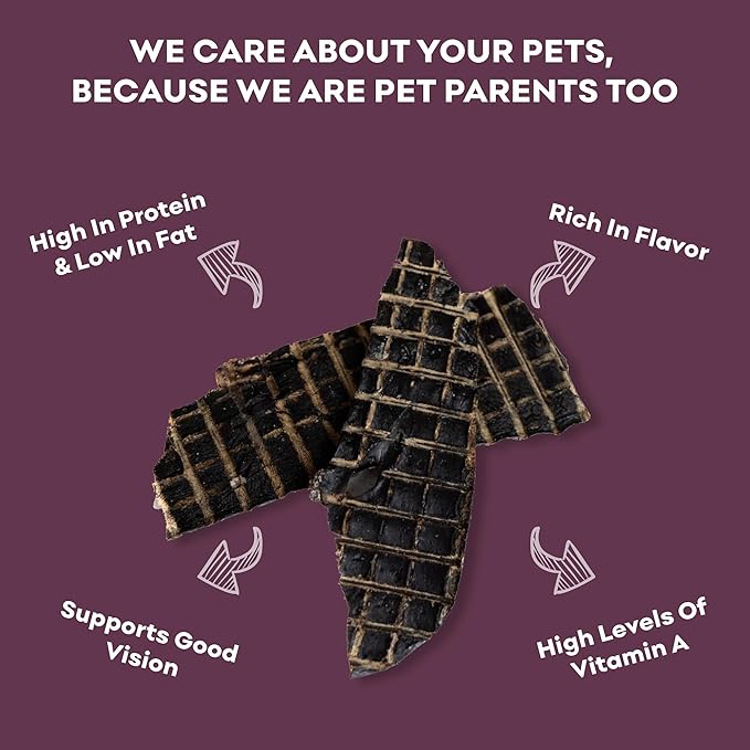 Skona PetFood Beef Liver Jerky - Single Ingredient Dog & Cat Treats, High Protein Training Snacks, USA Made, 4oz