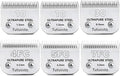 Clipper Blades Pet Grooming Clipper Replacement Blades Detachable Blade Compatible with andis/wahl/Oster Dog Clippers (2 * 10+30+4FC+5FC+7FC)