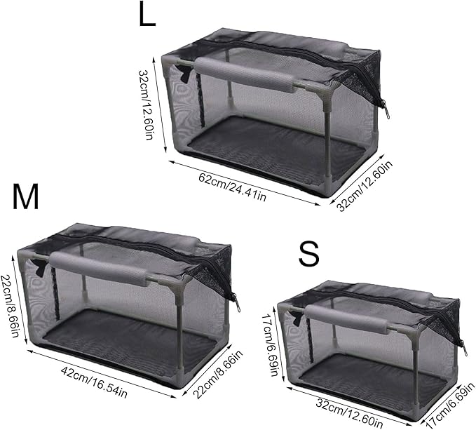 Aquarium Breeder Box for FishTanks Breeding Incubator Hatchery Spawning Box Separation Tanks Floating Fish Breeding Container
