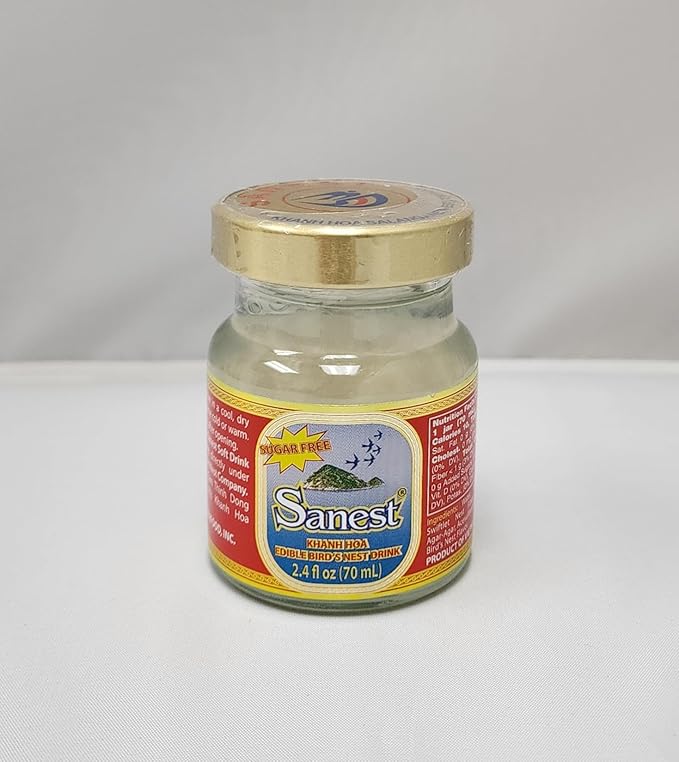 Sanest Khanh Hoa Bird's Nest Drink - 6 bottles x 2.4 fl oz (6 x 70 ml)