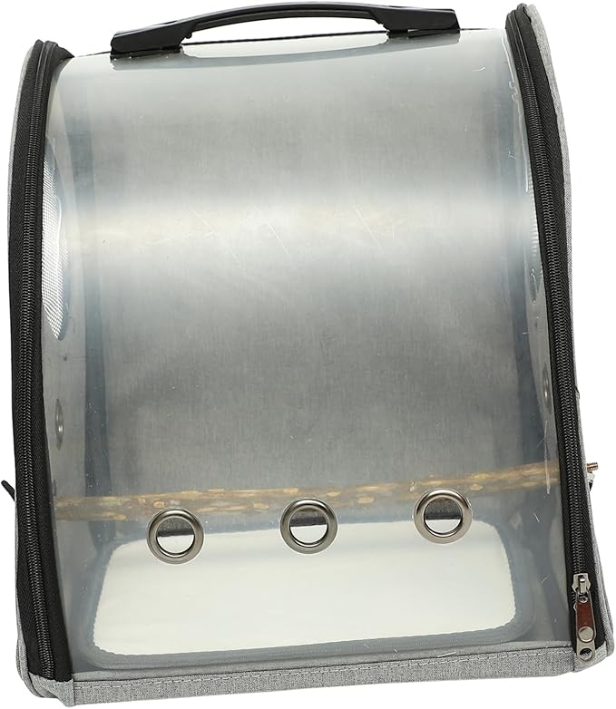 Outdoor Parrot Bag Birdcage Backpack with Comfort Straps Pet Bird Travel Cage Portable Bird Carrier