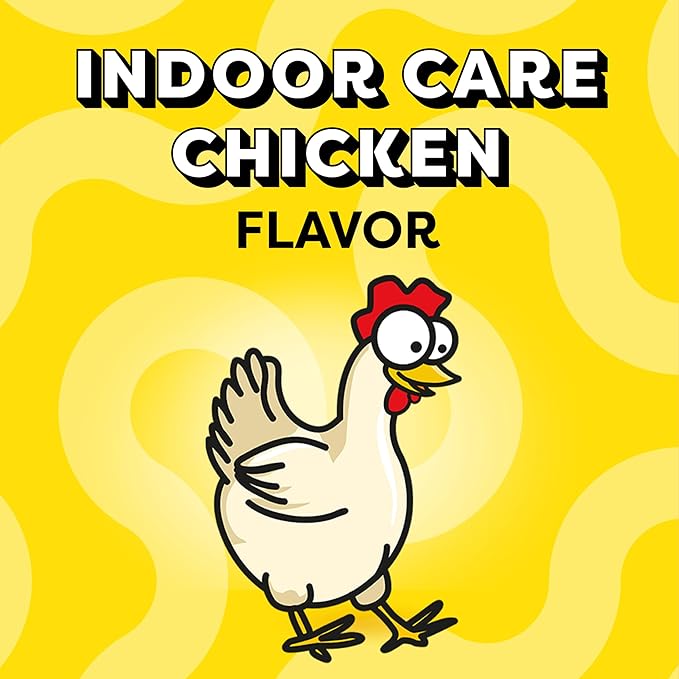 Temptations Cat Treats Indoor Care, Classic Crunchy and Soft Cat Treats, Tasty Chicken Flavor, 2.1 oz. Pouch (Pack of 12)