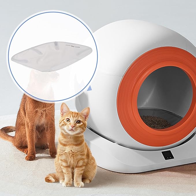 Cat Litter Tray Waste Collector for Automatic Self-Cleaning Boxes Replacement Accessory Parts PP Material- Base