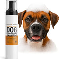 Dog Shampoo for Sensitive Skin - Gentle Natural Dog Wash for Odor Control - Oatmeal Shampoo for All Dogs & Puppies - 8fl oz (Oatmeal Honey)