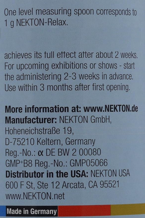 Nekton-Relax for Nervous and Noisy Birds (4.6 oz)