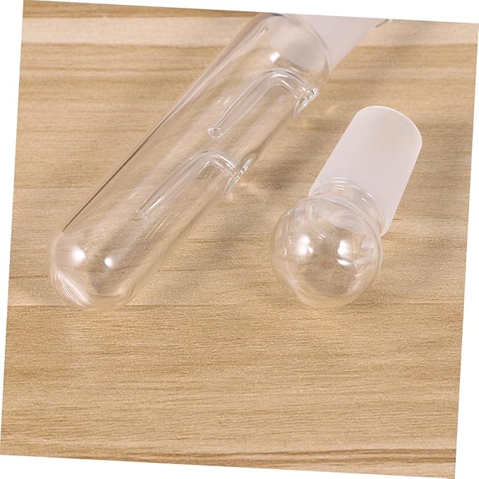 DOITOOL 2hole Aquarium Glass Turbellarian Catcher Glass Worm Trap for Easy Catching Aquarium Accessory for Maintaining Healthy Fish Tank