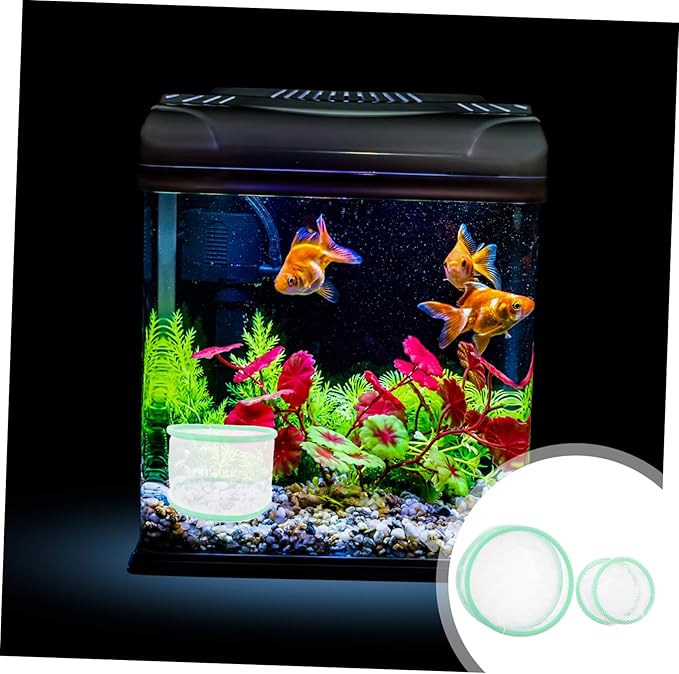 2pcs Breathable Fish Breeding Tank Transparent Mesh Isolation Box for Aquarium Safe Fish Incubator for Fry Convenient to Clean and Use