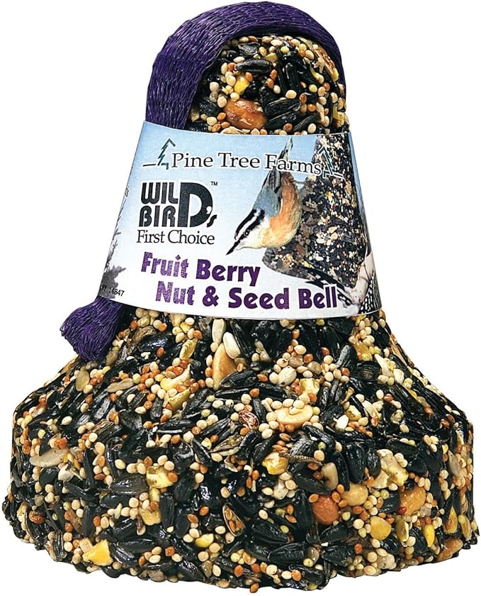 Bird Seed Bell, 16 oz Fruit Berry Nut