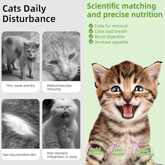 Cat Toys 17Pack 100g Catnip Grass Teething Stick for Hairball Removal Kitten Toy Freeze Dried Chew Dental Food for Indoor Kitty Lickable Edible Snack