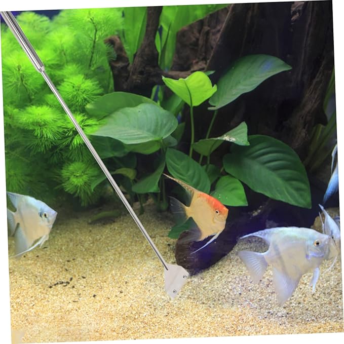 1Set Aquarium Aquascaping Tool Long Handle Kit with Scraper Scissor and for Effortless Fish Tank Maintenance
