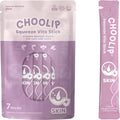Choolip Squeeze Vita Stick Lickable Cat and Dog Treats, 7-Count Skin and Coat Support, Salmon and Pollack with Biotin and Omega-3, Vet-Formulated