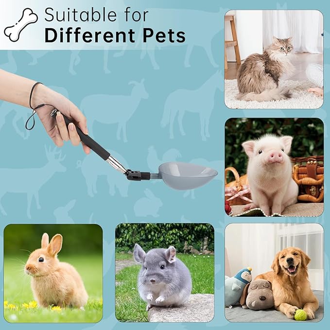 Dog Urine Collector, Extended 42" Dog Urine Sample Catcher for Vets, Telescopic Urine Collector for Small & Large Dogs and Cats
