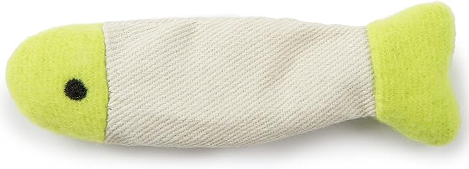 SmartyKat (9 Count) Fish Flop Crinkle Catnip Cat Toys - Multi Color, 9 Count