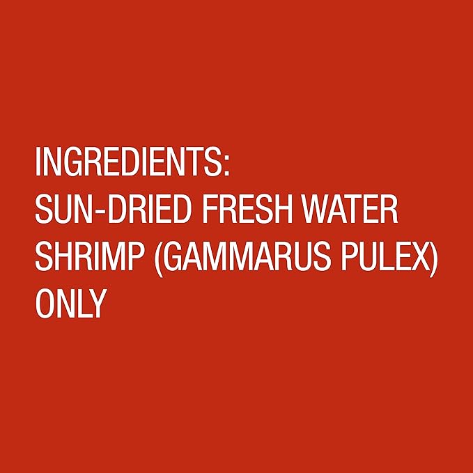 Tetra ReptoTreat Gammarus 0.35 Ounce, Shrimp Treat for Aquatic Turtles, Newts and Frogs,100% Shrimp (Pack of 3)