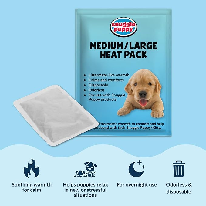Snuggle Puppy Heartbeat Puppy Toy for Large Breeds, Breed Buddies Collection-Great Dane, Plush Dog Toy with Real-Feel Pulse and Heat Pack for Crate Time, First Nights, and Rest