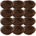Simulated Bird Nest Decoration for Garden and Easter - Small Rustic Faux Bird Nest Plate Decor for Party Photography Props and Birdcage Accessories