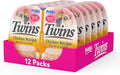 INABA Twins for Cats, Grain-Free Shredded Chicken & Broth Gelée Side Dish/Complement/Topper Cups, 1.23 Ounce - 2 Count (Pack of 6), Chicken Recipe