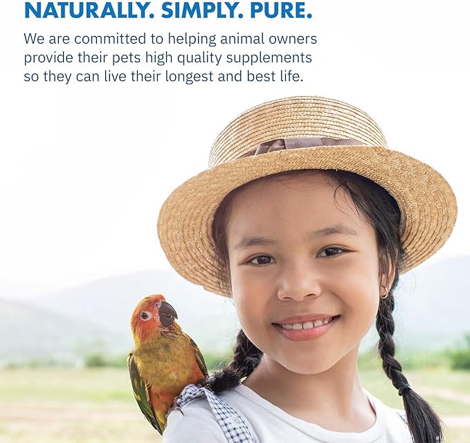 Avian Calm™ Dietary Supplement for Parrots, All-Natural Calming Supplement (120 Servings)