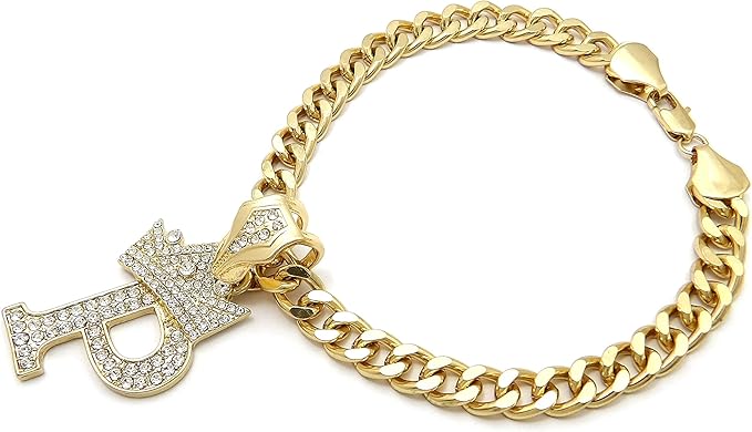 Initial Letter Cuban Chain Dog Chain Pet Chain Pet, Cat, Puppy Necklace (P, 28")