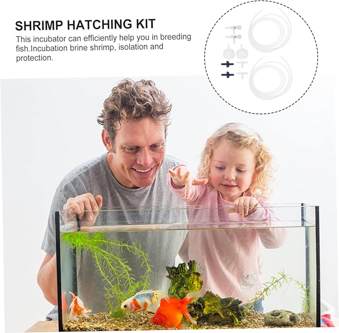 Toyvian 2sets Artemia Incubation Kit DIY Shrimp Hatchery Aquarium Incubator Kit Bottle Accessories