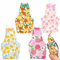 4 Pcs Bird Diaper, Parrot Diapers with Waterproof Inner Reusable Flight Suit Cute Soft Bird Diaper Clothes for Parakeets Cockatiel Canary Monk Parakeet (L)