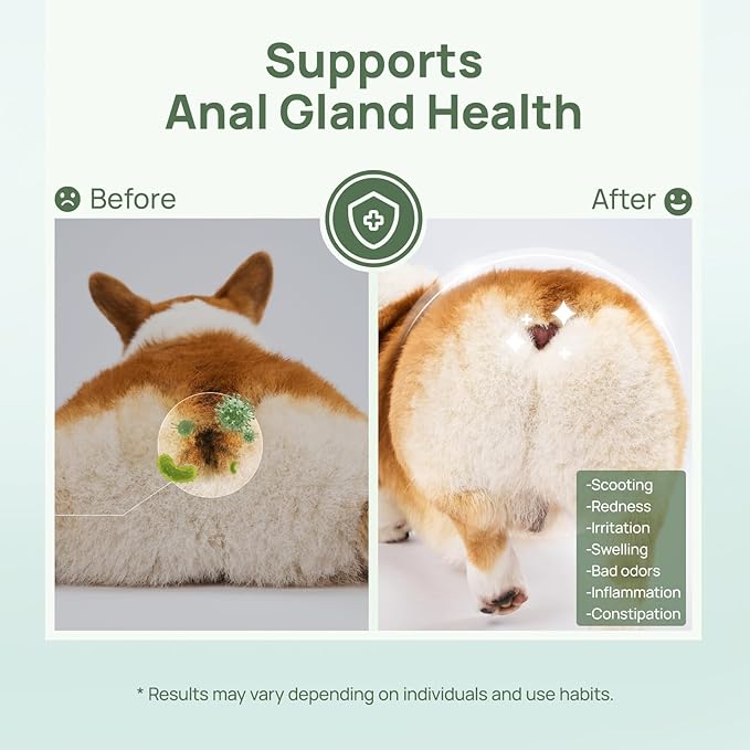 HICC PET Wipes for Dogs & Cats, Vet Recommended Cleaning Deodorizing & Soothing Allergy Infections Anal Gland Wipes, Hypoallergenic Hydrating & Nourish Fur Dog Grooming Wipes for Paw, Butt, Body