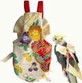 Bird Flight Suits Diapers, Parrot Flight Suits Diapers for Quaker Parakeets Cockatiels Flight Suits, Parrot Clothes (Almond A,XS)