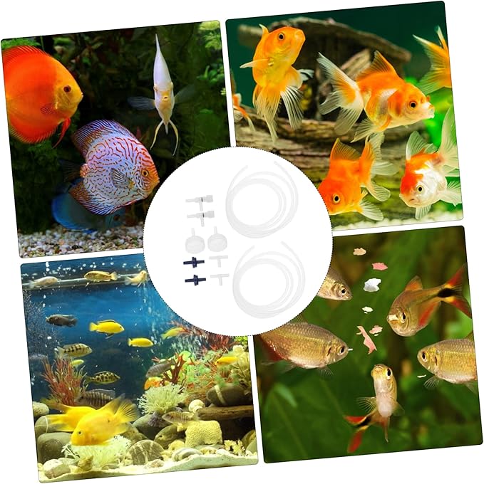 2 Sets Shrimp Hatchery Kit DIY Artemia Hatching Accessories Bottle Caps for Aquarium Use Complete Soda Bottle Connection Tool Set 10-Piece