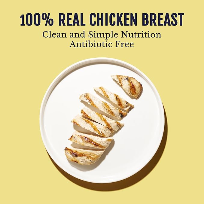 Snif-Snax Smoked Chicken Breast Dog Treats (4oz, 3-Pack) – All Natural Human Grade Jerky – Grain Free Training Treats for Dogs – Single Ingredient, Chicken Strips for Small, Medium & Large Dogs