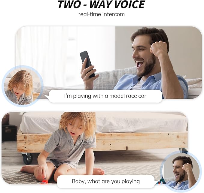 Indoor Camera Robot 2K,5G/2.4Ghz WiFi Robot Cameras for Home Security,360 PTZ Nanny Cam Dog Cam with Audio/Video Compatible with Alexa &Two-Way Talk,Pet Baby Camera with Human Detection Night Vision
