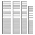 WRW Stainless Steel Dog Combs [4 Pcs], Groom Like a Professional, Coarse Pet Butter Comb for Dog ＆ Cat, Rounded Corners Prevent Friction and Breakage, 4 Sizes of Steel Teeth Fit Most Pet Fur