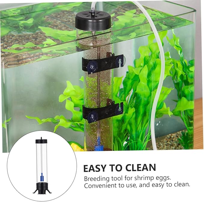 Garneck Plastic Breeding Tank for Shrimp Eggs - Aquarium Incubator Box for Easy Fish Hatchery - Durable Container for Freshwater Fish Ideal for Aquatic Enthusiasts